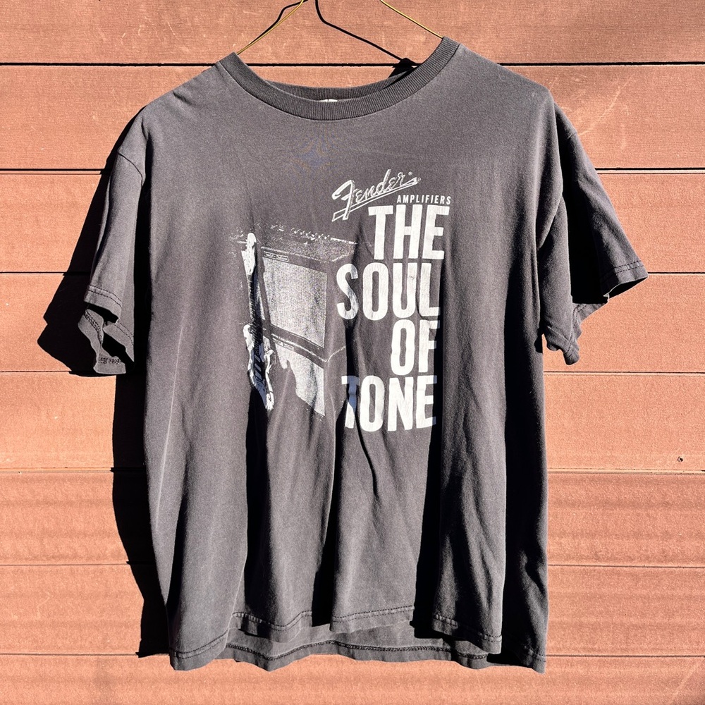 Fender Charcoal 'The Soul of Tone' T-Shirt